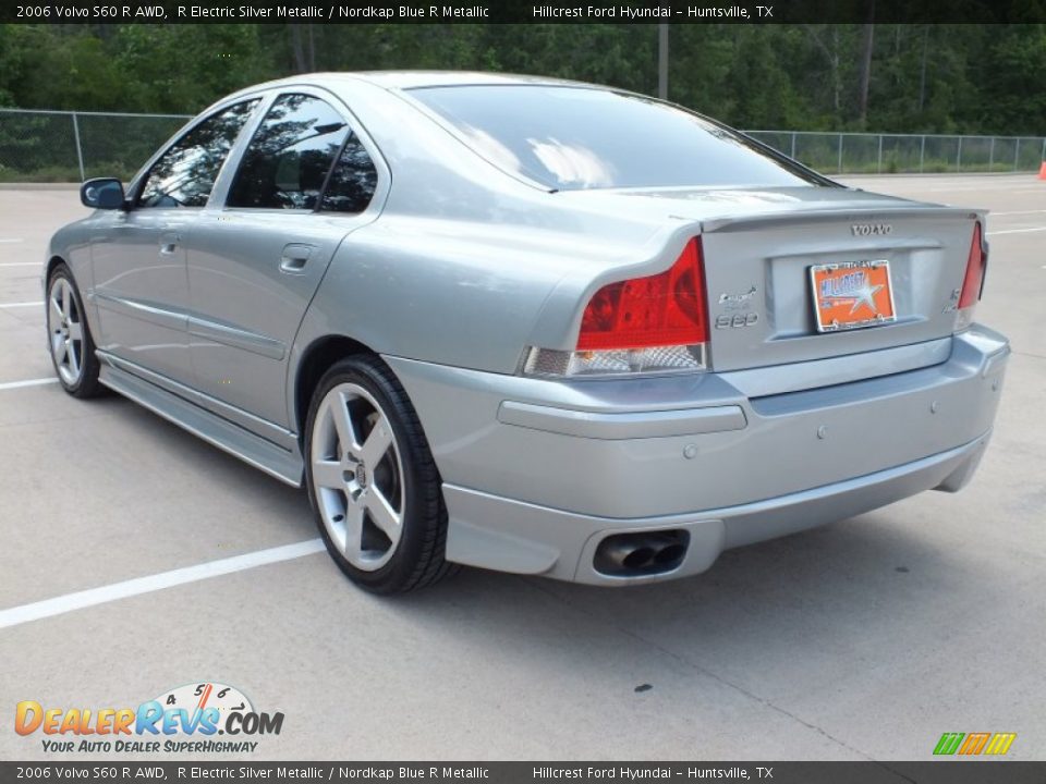 2006 Volvo S60 R AWD R Electric Silver Metallic / Nordkap Blue R Metallic Photo #7