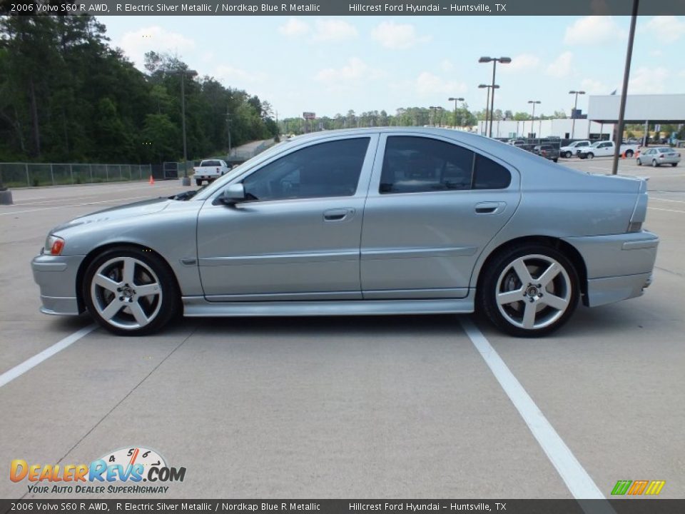 2006 Volvo S60 R AWD R Electric Silver Metallic / Nordkap Blue R Metallic Photo #8