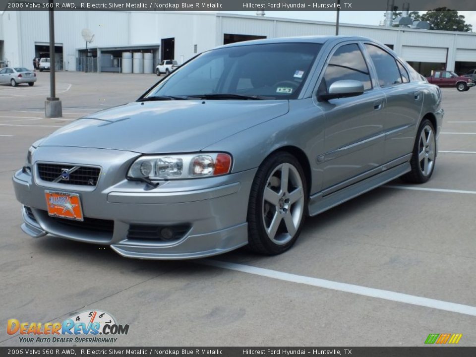 2006 Volvo S60 R AWD R Electric Silver Metallic / Nordkap Blue R Metallic Photo #9