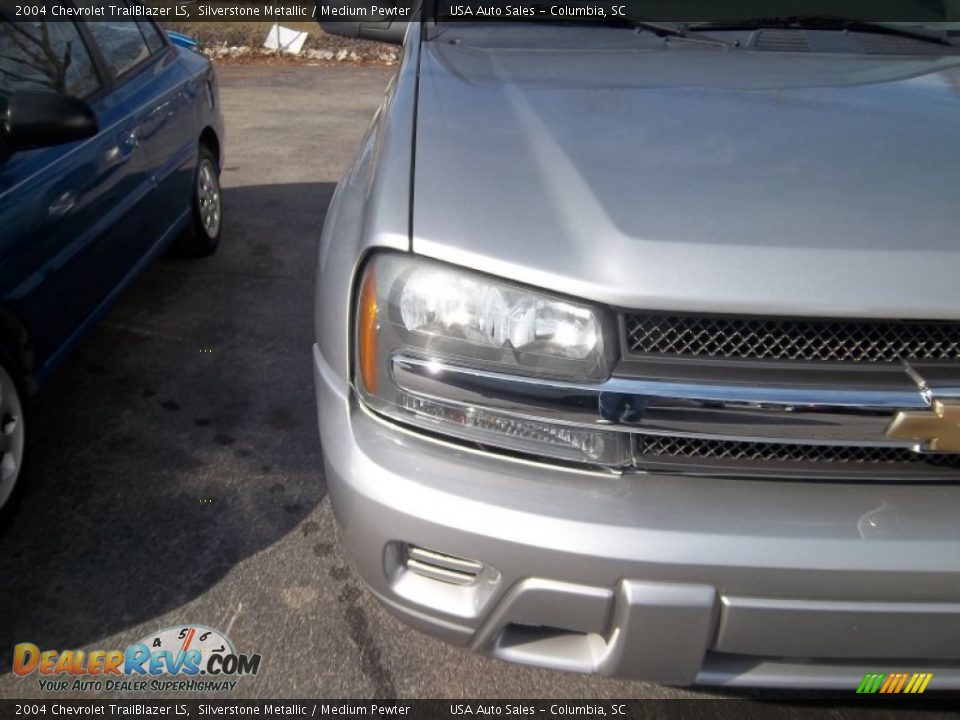 2004 Chevrolet TrailBlazer LS Silverstone Metallic / Medium Pewter Photo #3
