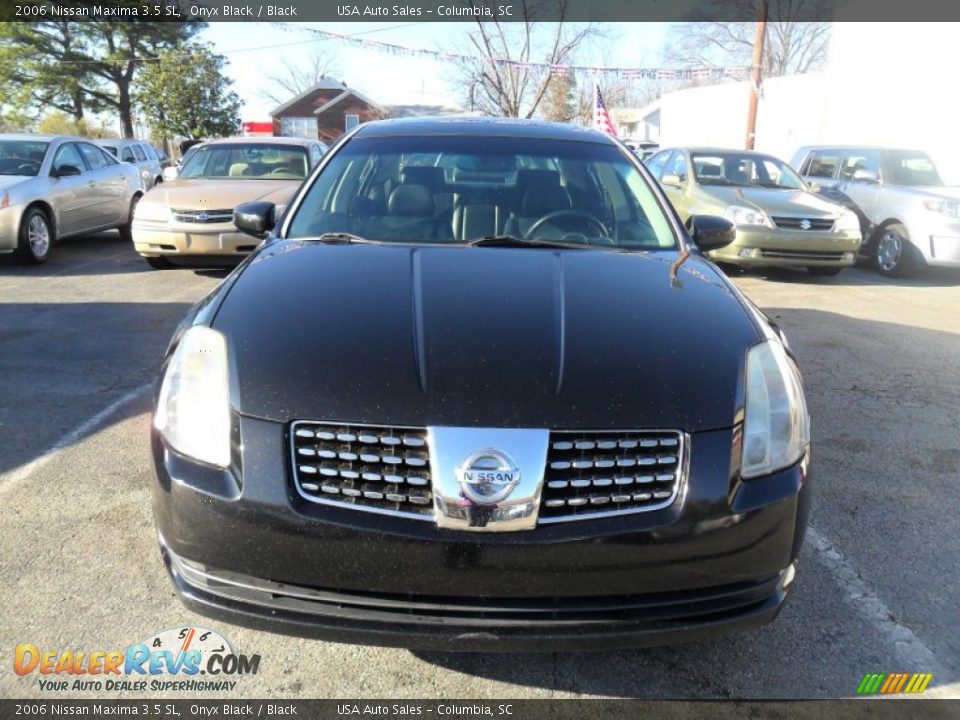 2006 Nissan Maxima 3.5 SL Onyx Black / Black Photo #1