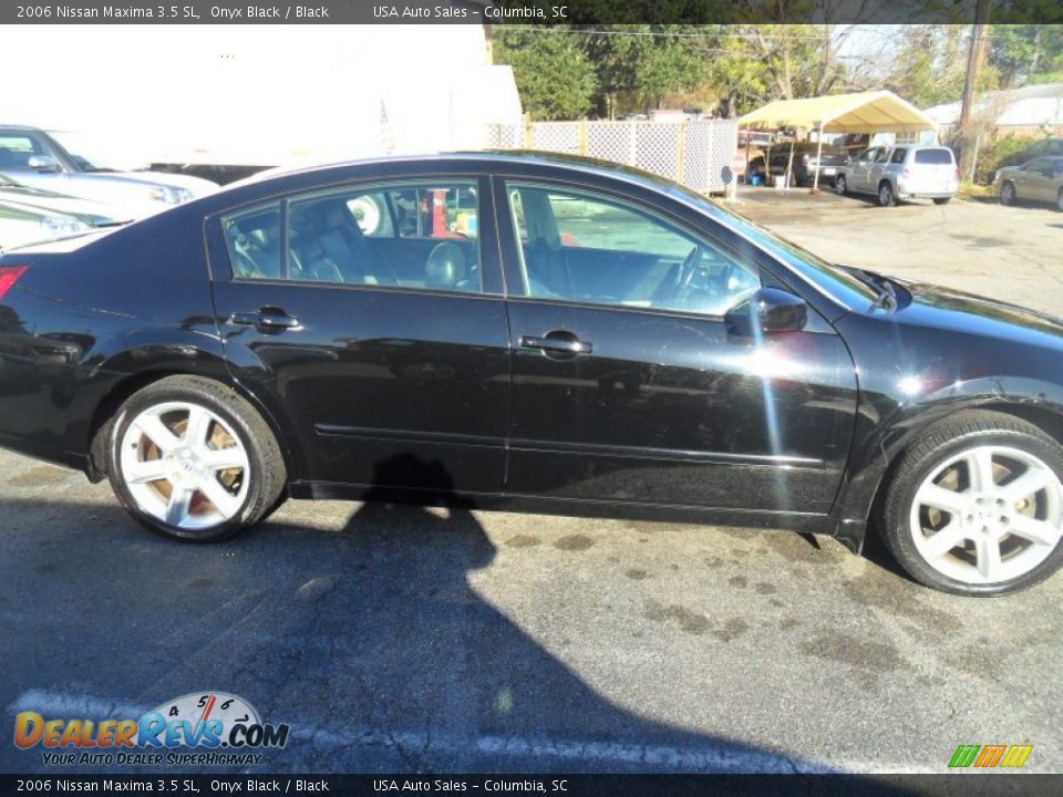 2006 Nissan Maxima 3.5 SL Onyx Black / Black Photo #2