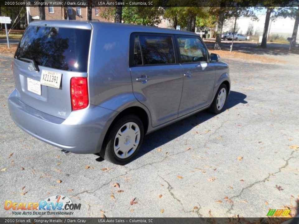 2010 Scion xB Stingray Metallic / Dark Gray Photo #8
