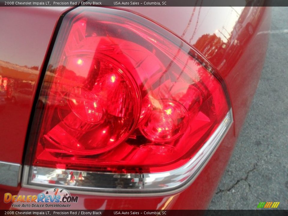 2008 Chevrolet Impala LT Precision Red / Ebony Black Photo #5