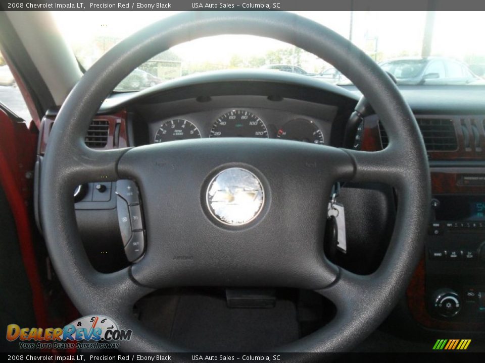 2008 Chevrolet Impala LT Precision Red / Ebony Black Photo #15
