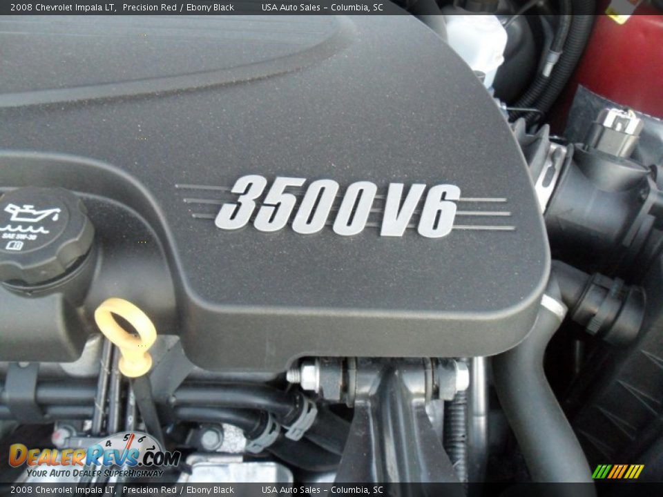 2008 Chevrolet Impala LT Precision Red / Ebony Black Photo #21