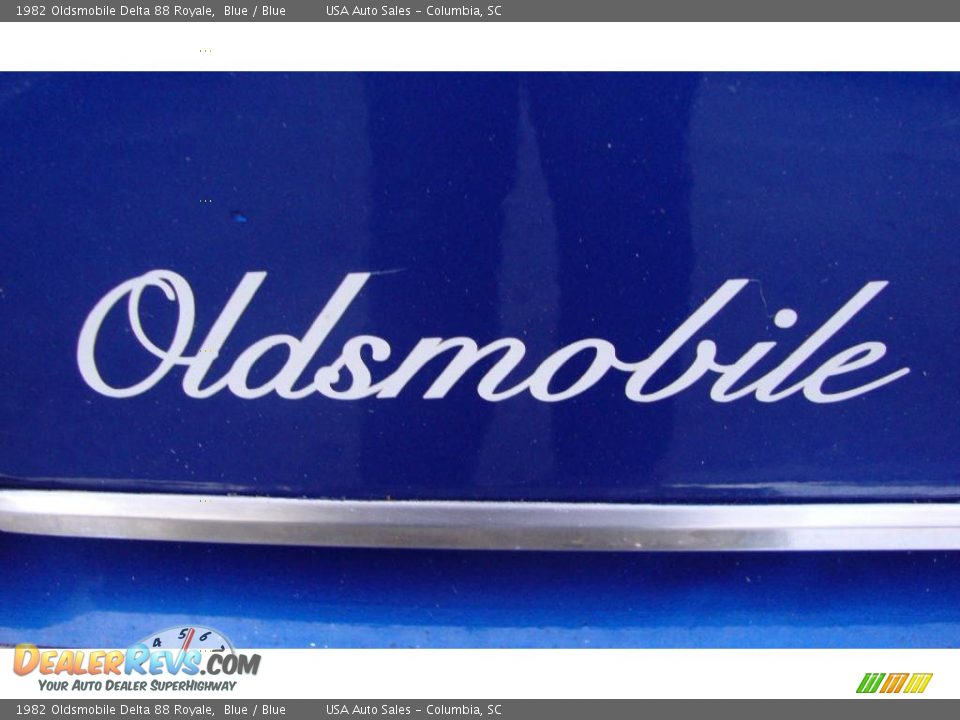 1982 Oldsmobile Delta 88 Royale Blue / Blue Photo #4