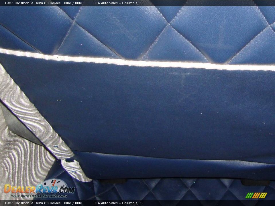 1982 Oldsmobile Delta 88 Royale Blue / Blue Photo #19