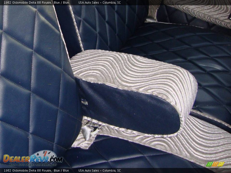 1982 Oldsmobile Delta 88 Royale Blue / Blue Photo #22