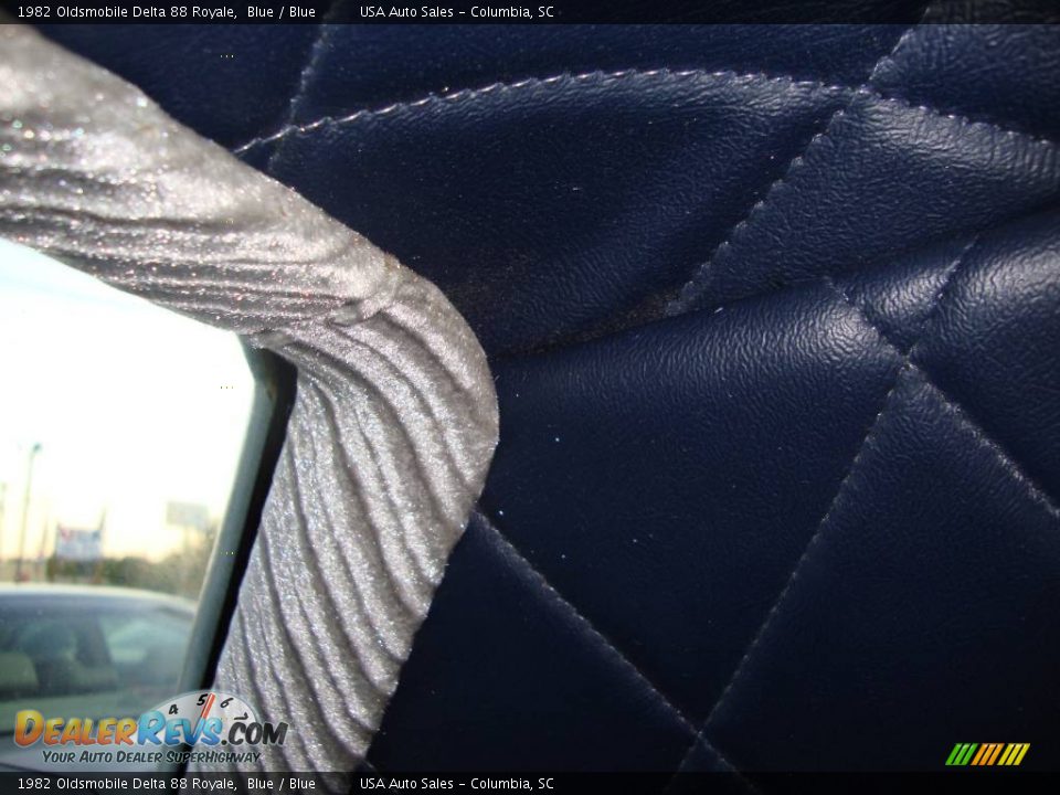 1982 Oldsmobile Delta 88 Royale Blue / Blue Photo #25