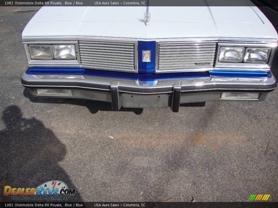 1982 Oldsmobile Delta 88 Royale Blue / Blue Photo #32