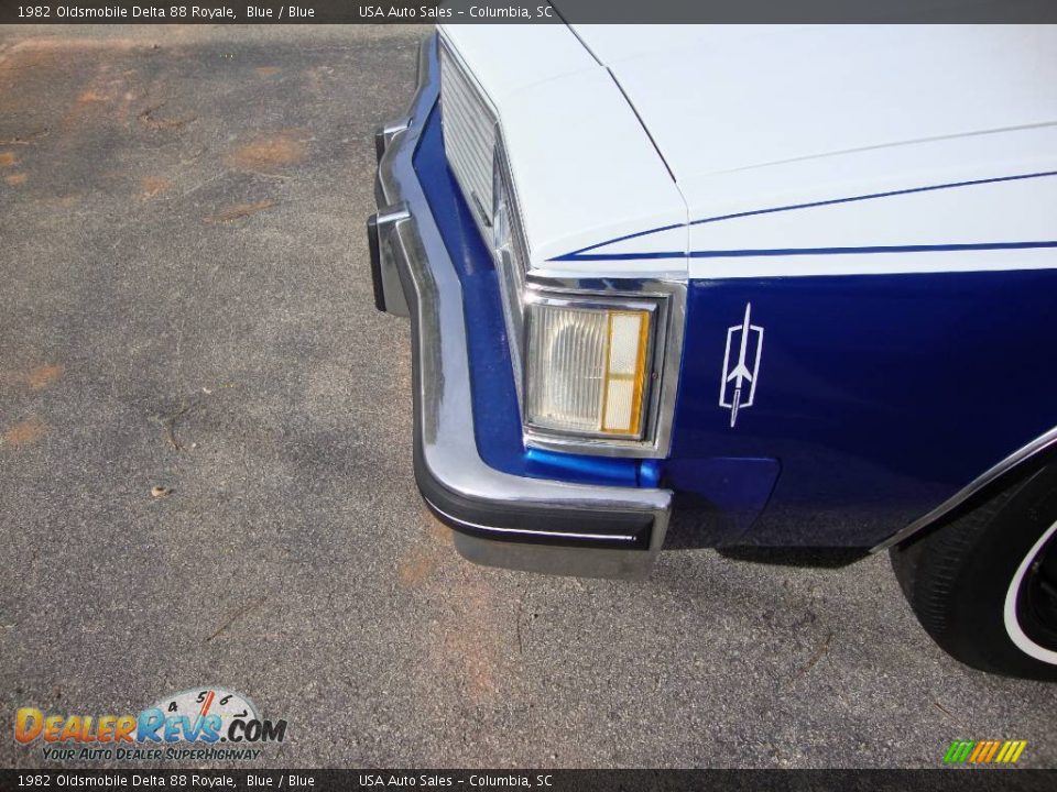 1982 Oldsmobile Delta 88 Royale Blue / Blue Photo #33