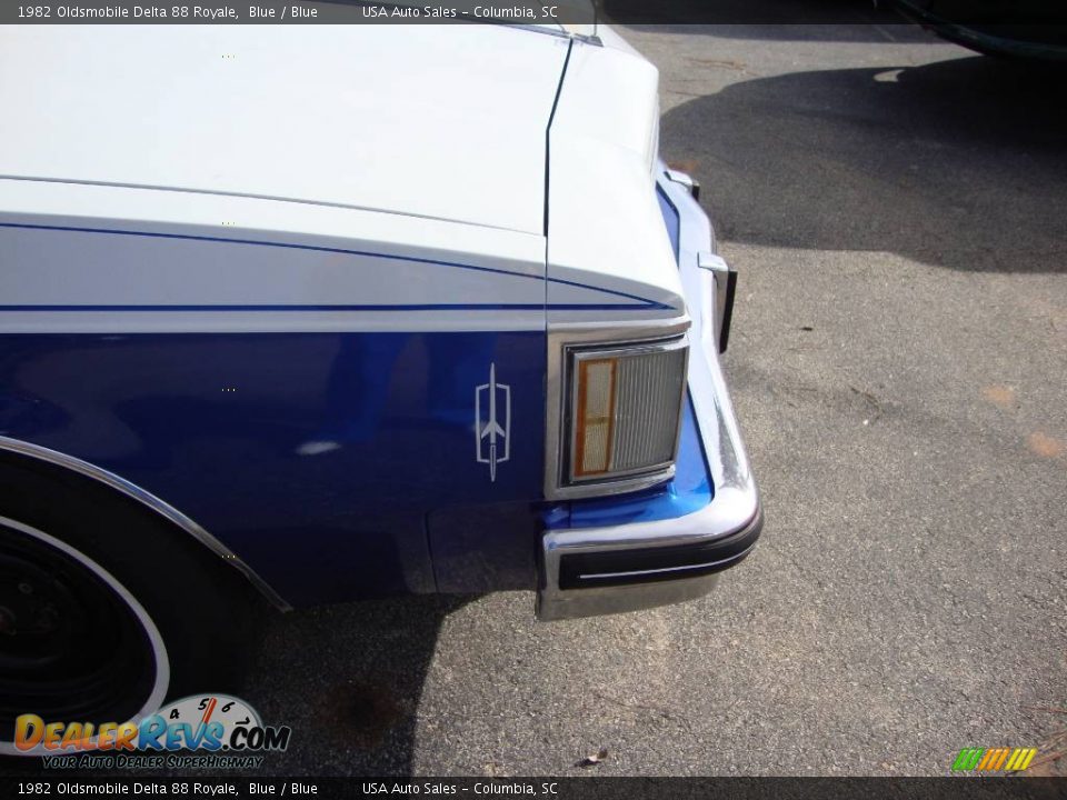 1982 Oldsmobile Delta 88 Royale Blue / Blue Photo #35