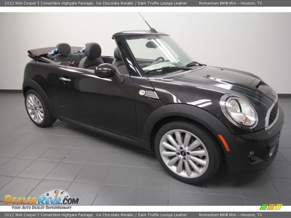 Front 3/4 View of 2012 Mini Cooper S Convertible Highgate Package Photo #1