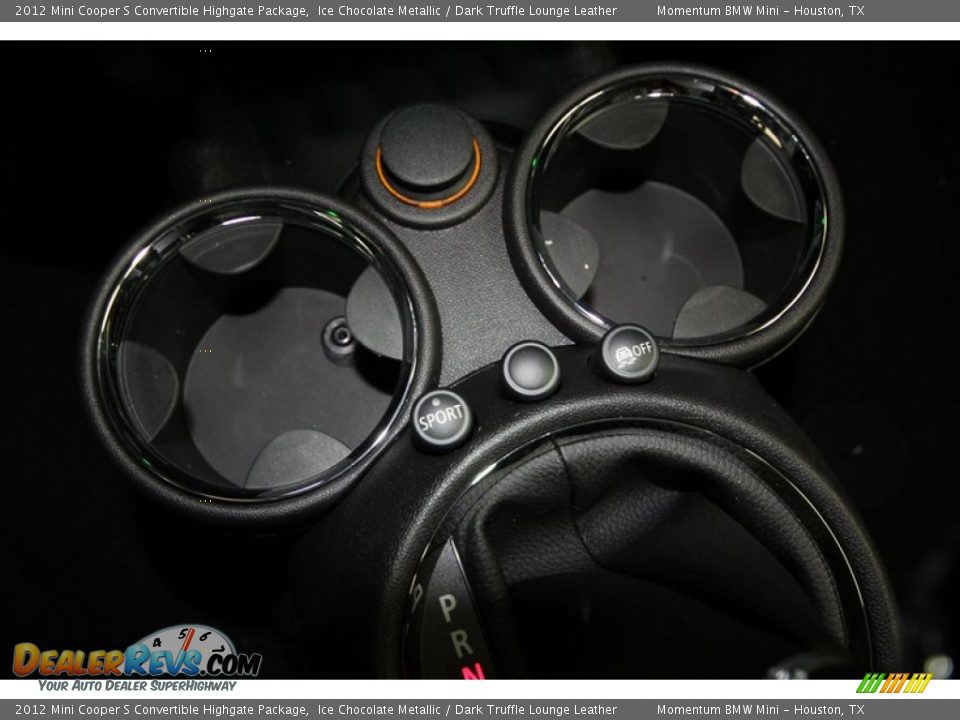 2012 Mini Cooper S Convertible Highgate Package Ice Chocolate Metallic / Dark Truffle Lounge Leather Photo #18