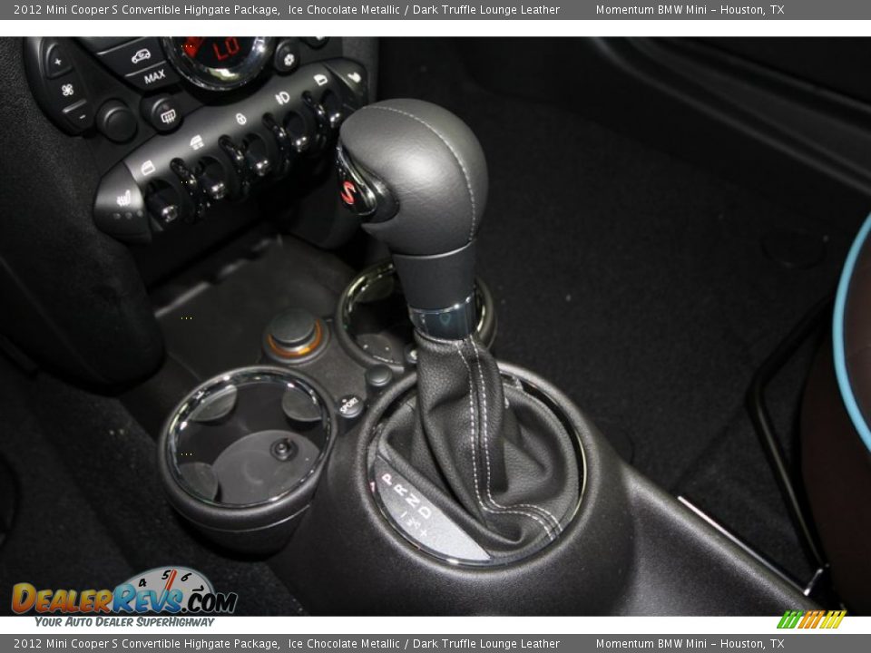 2012 Mini Cooper S Convertible Highgate Package Shifter Photo #19
