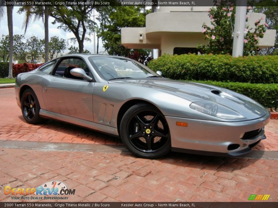 Grigio Titanio Metallic 2000 Ferrari 550 Maranello Photo #1