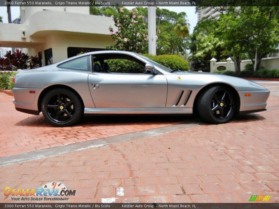 Grigio Titanio Metallic 2000 Ferrari 550 Maranello Photo #5