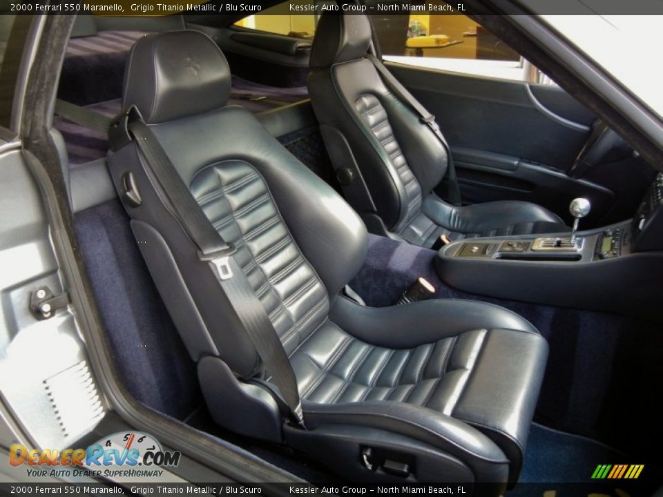 Front Seat of 2000 Ferrari 550 Maranello Photo #16
