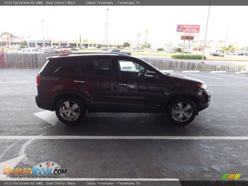 2013 Kia Sorento EX AWD Dark Cherry / Black Photo #6