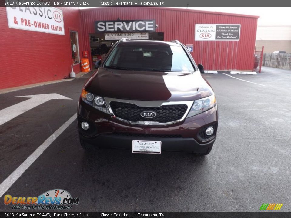 2013 Kia Sorento EX AWD Dark Cherry / Black Photo #8
