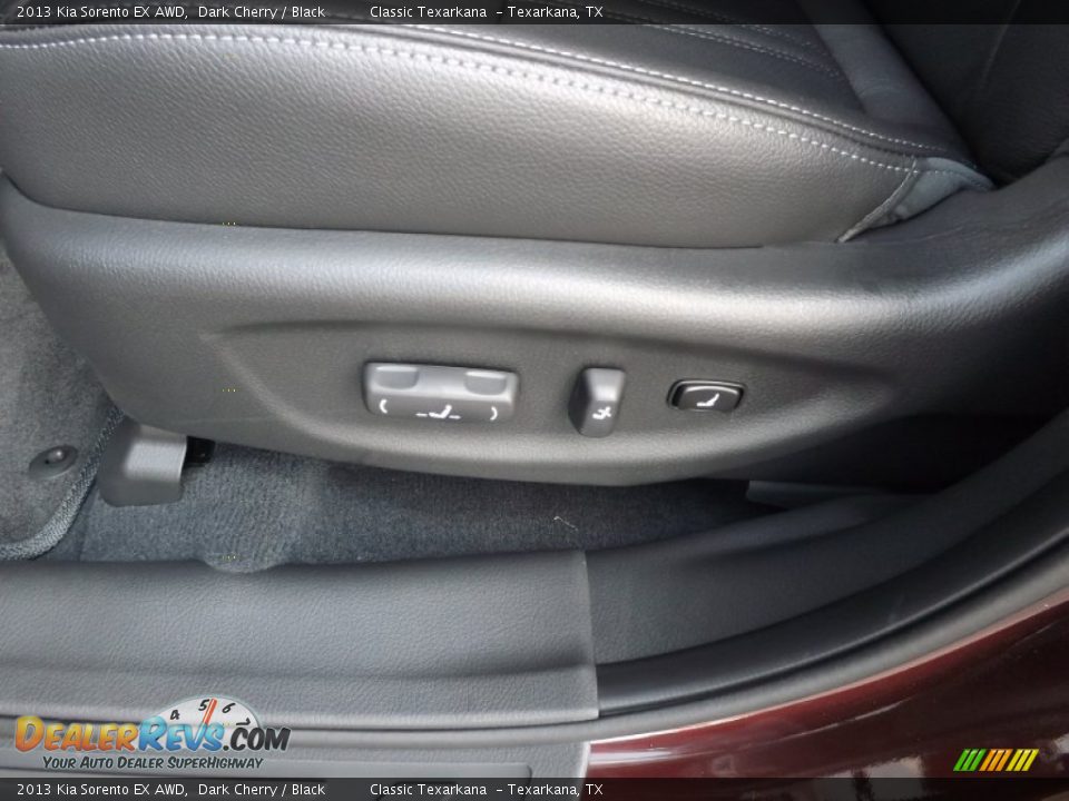 2013 Kia Sorento EX AWD Dark Cherry / Black Photo #12