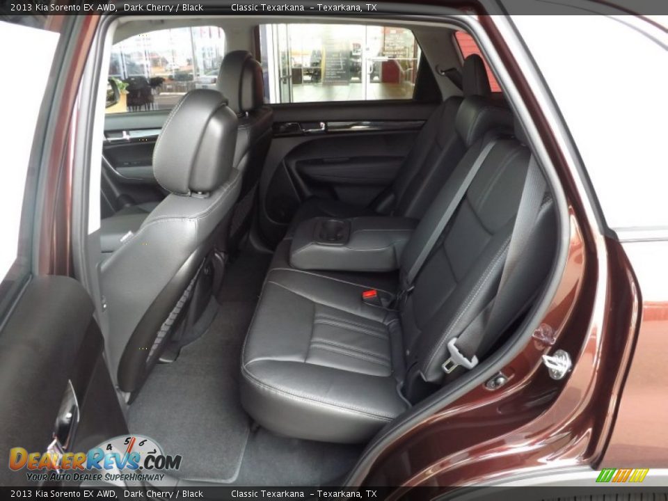 2013 Kia Sorento EX AWD Dark Cherry / Black Photo #13