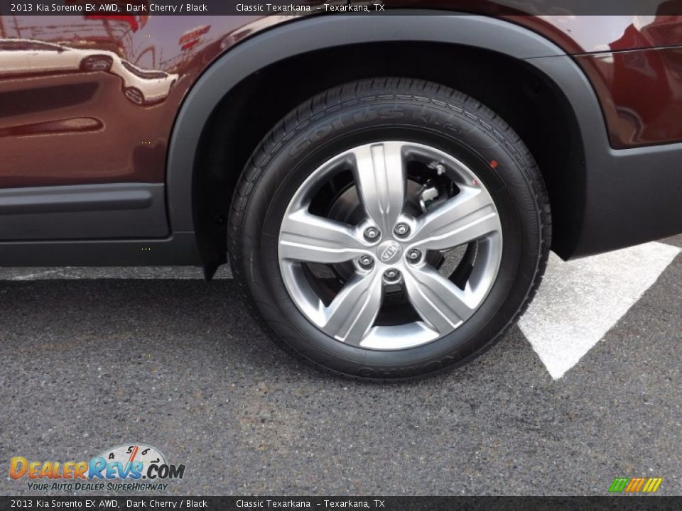 2013 Kia Sorento EX AWD Dark Cherry / Black Photo #20