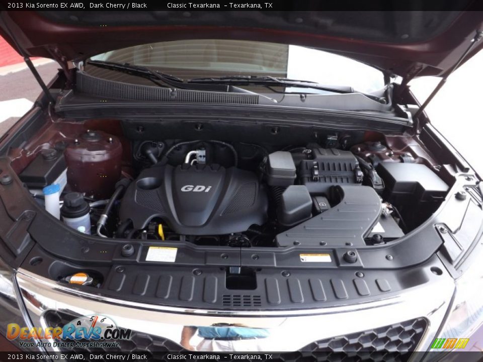 2013 Kia Sorento EX AWD Dark Cherry / Black Photo #21