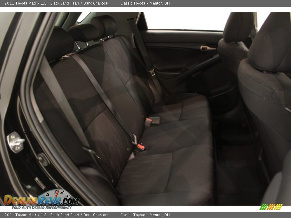 2011 Toyota Matrix 1.8 Black Sand Pearl / Dark Charcoal Photo #11