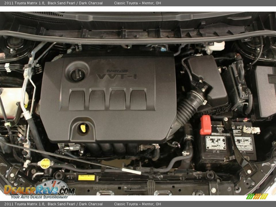 2011 Toyota Matrix 1.8 1.8 Liter DOHC 16-Valve Dual VVT-i 4 Cylinder Engine Photo #16