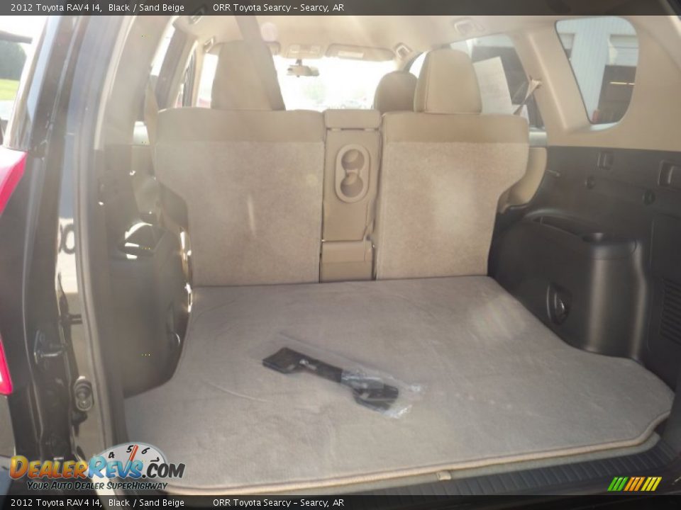 2012 Toyota RAV4 I4 Black / Sand Beige Photo #15