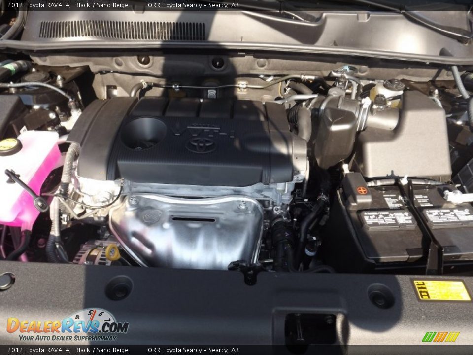 2012 Toyota RAV4 I4 Black / Sand Beige Photo #18