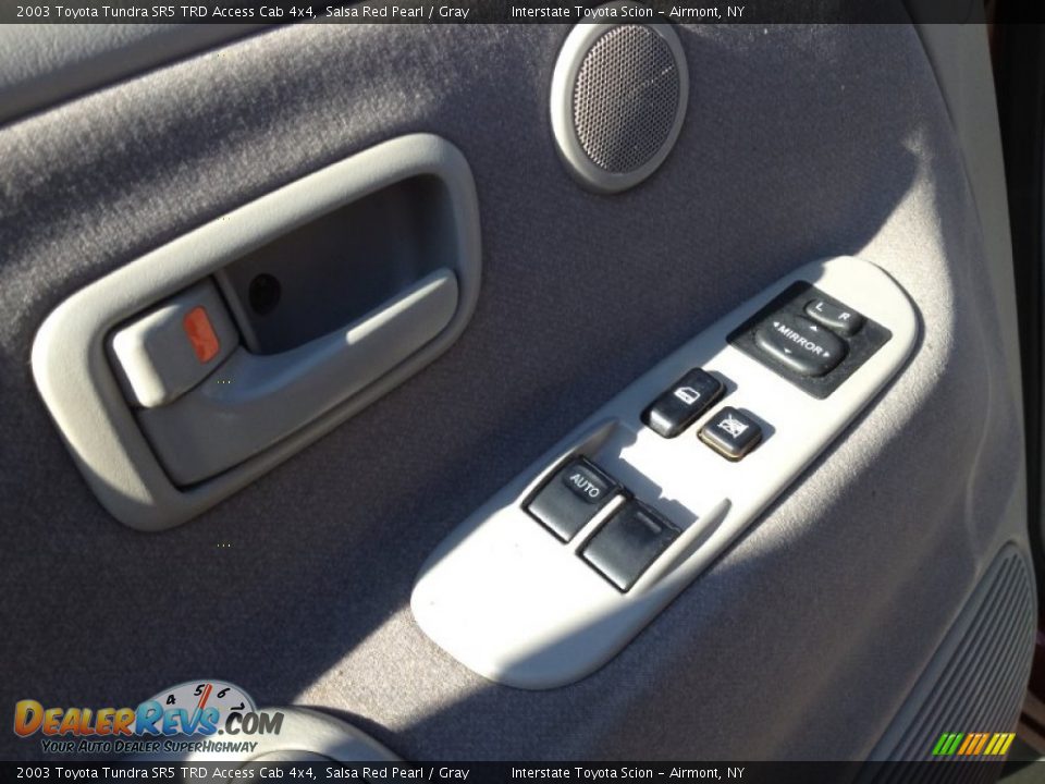 2003 Toyota Tundra SR5 TRD Access Cab 4x4 Salsa Red Pearl / Gray Photo #20