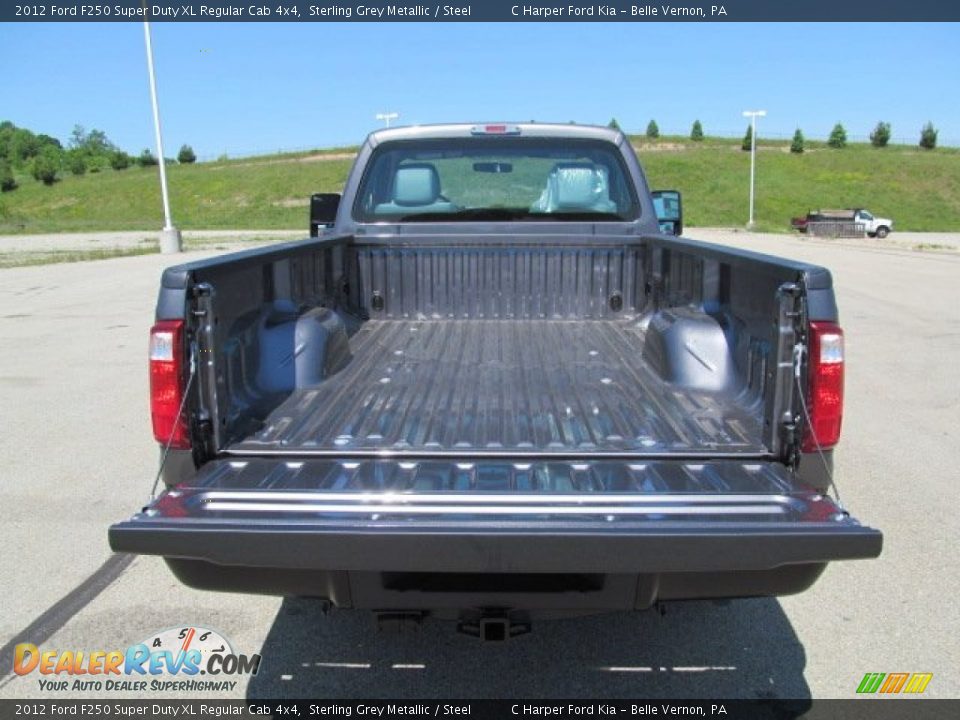 2012 Ford F250 Super Duty XL Regular Cab 4x4 Sterling Grey Metallic / Steel Photo #10