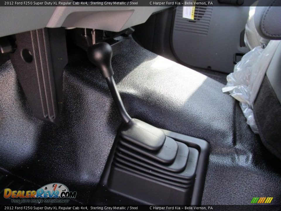 2012 Ford F250 Super Duty XL Regular Cab 4x4 Sterling Grey Metallic / Steel Photo #16