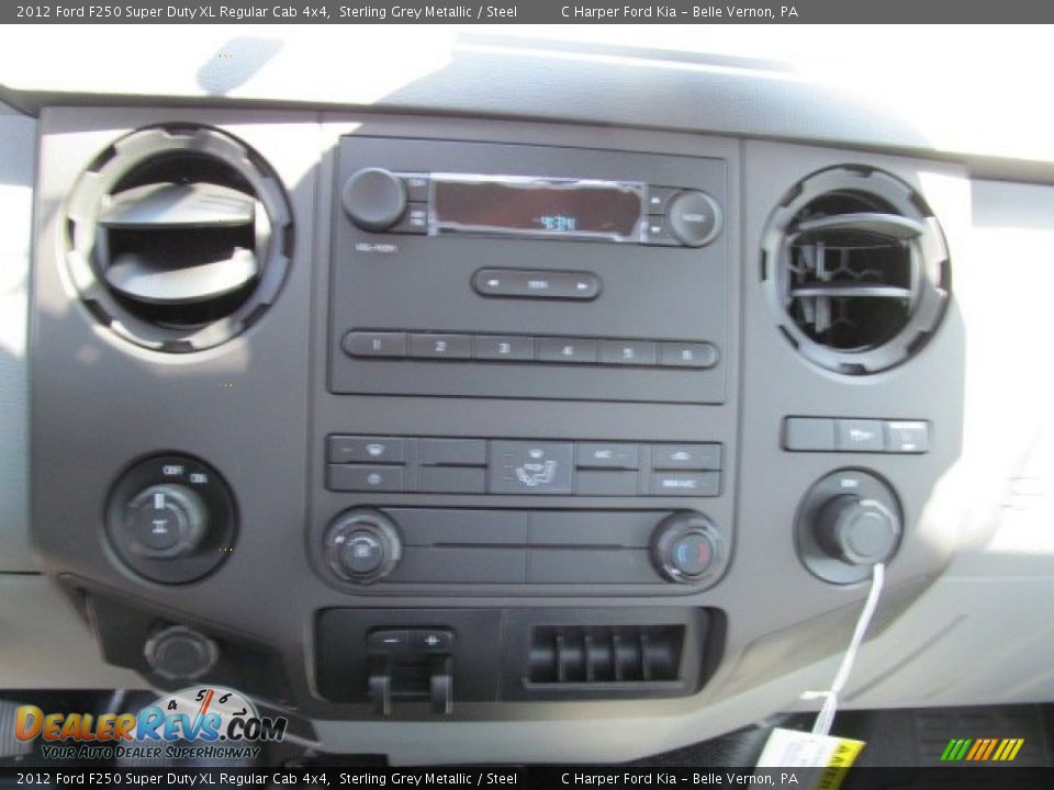 2012 Ford F250 Super Duty XL Regular Cab 4x4 Sterling Grey Metallic / Steel Photo #18
