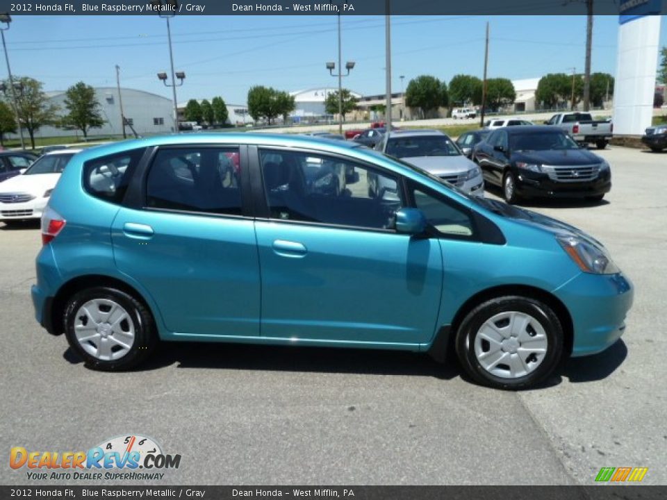 Blue Raspberry Metallic 2012 Honda Fit  Photo #6