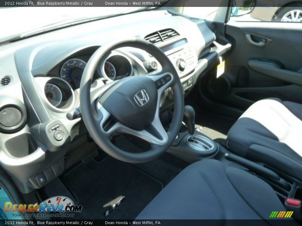 Gray Interior - 2012 Honda Fit  Photo #15