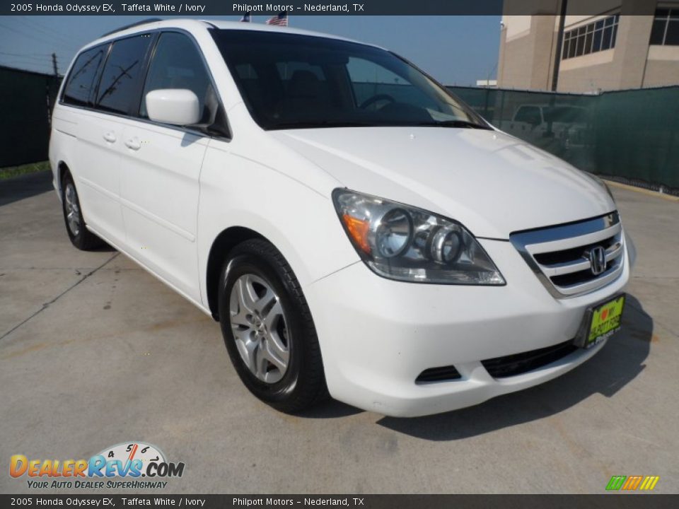 2005 Honda Odyssey EX Taffeta White / Ivory Photo #1