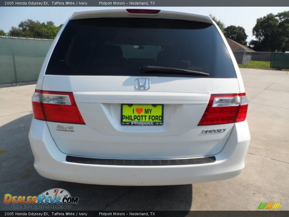 2005 Honda Odyssey EX Taffeta White / Ivory Photo #4