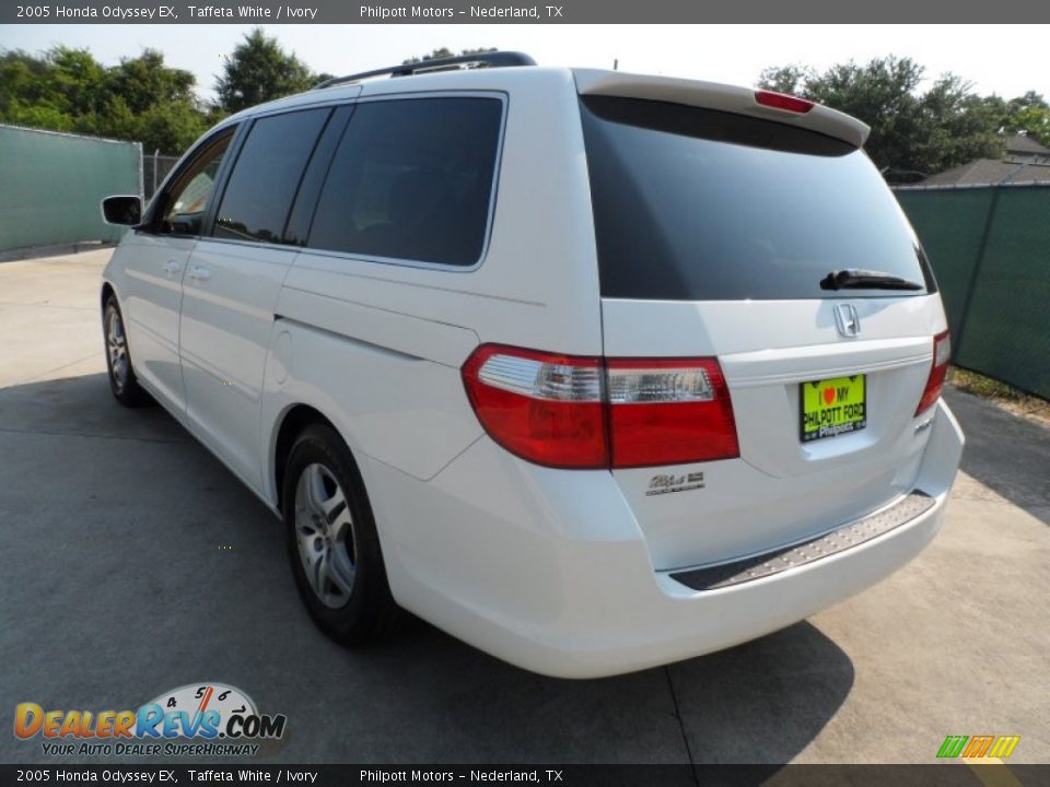 2005 Honda Odyssey EX Taffeta White / Ivory Photo #5