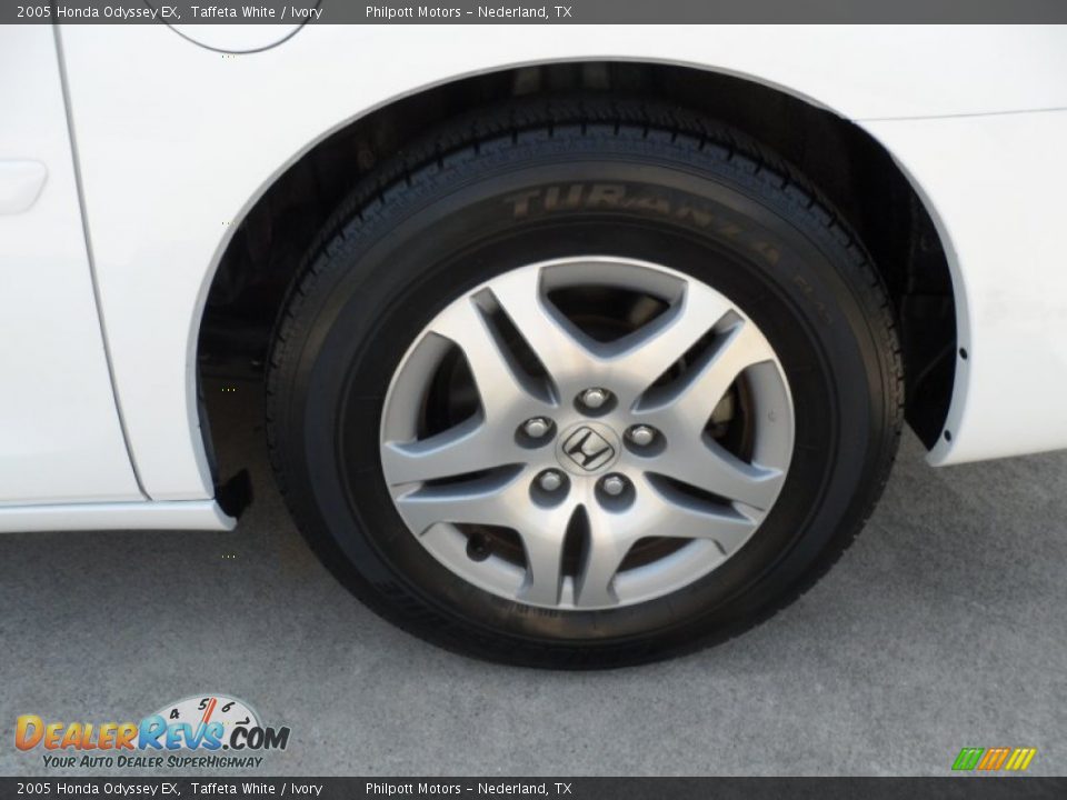 2005 Honda Odyssey EX Taffeta White / Ivory Photo #13