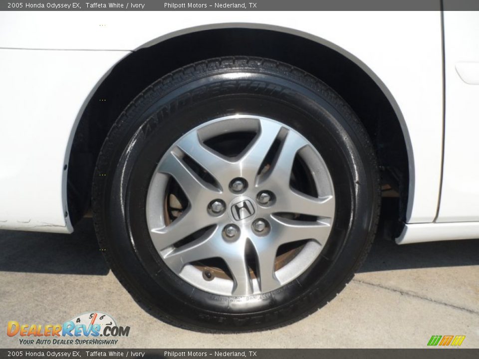 2005 Honda Odyssey EX Taffeta White / Ivory Photo #14