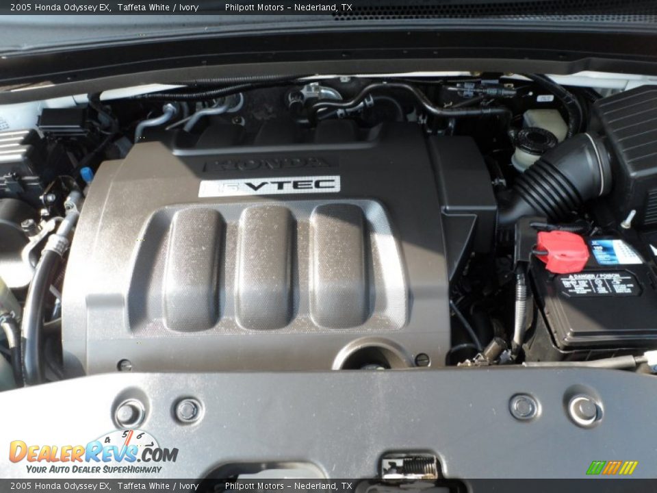 2005 Honda Odyssey EX Taffeta White / Ivory Photo #21