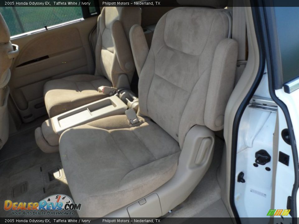 2005 Honda Odyssey EX Taffeta White / Ivory Photo #28