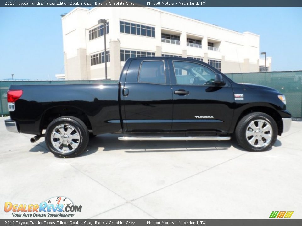 Black 2010 Toyota Tundra Texas Edition Double Cab Photo #2