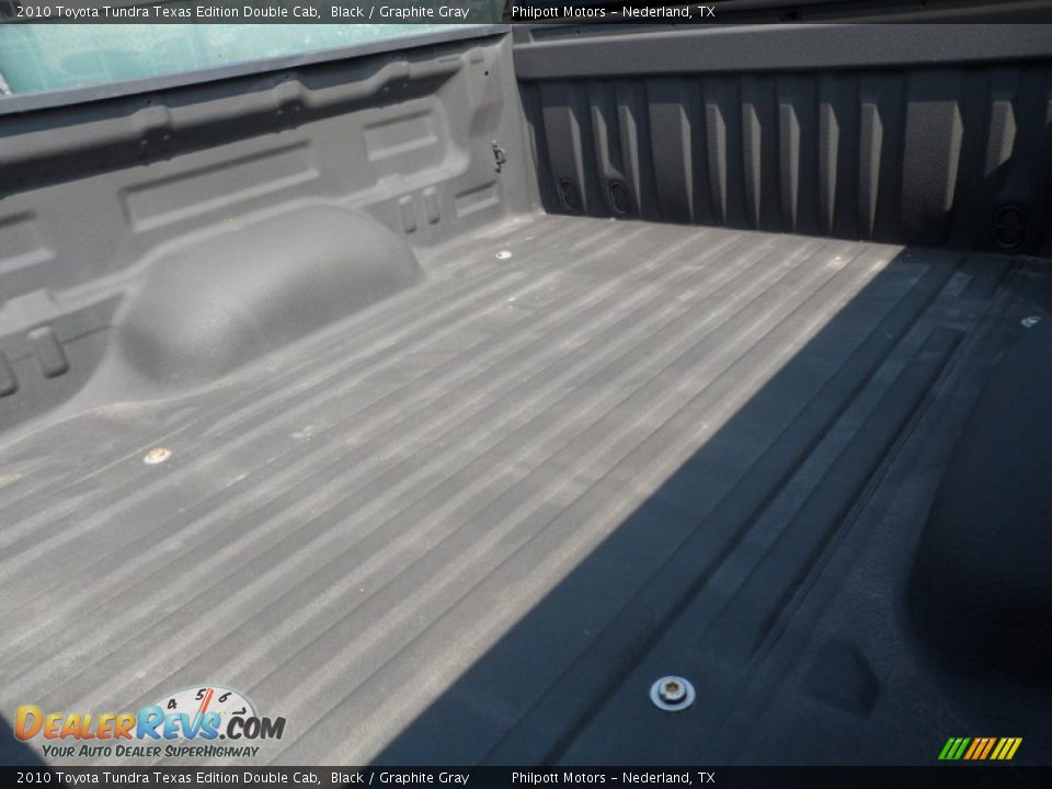 2010 Toyota Tundra Texas Edition Double Cab Black / Graphite Gray Photo #30