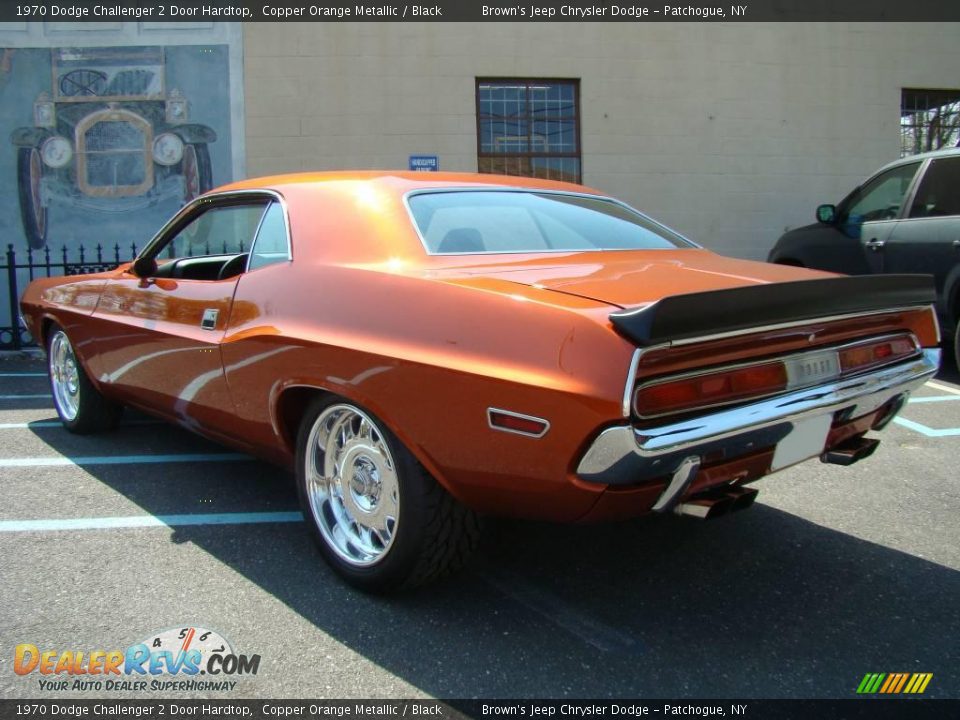 Copper Orange Metallic 1970 Dodge Challenger 2 Door Hardtop Photo #4