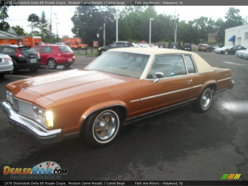 1978 Oldsmobile Delta 88 Royale Coupe Medium Camel Metallic / Camel Beige Photo #1